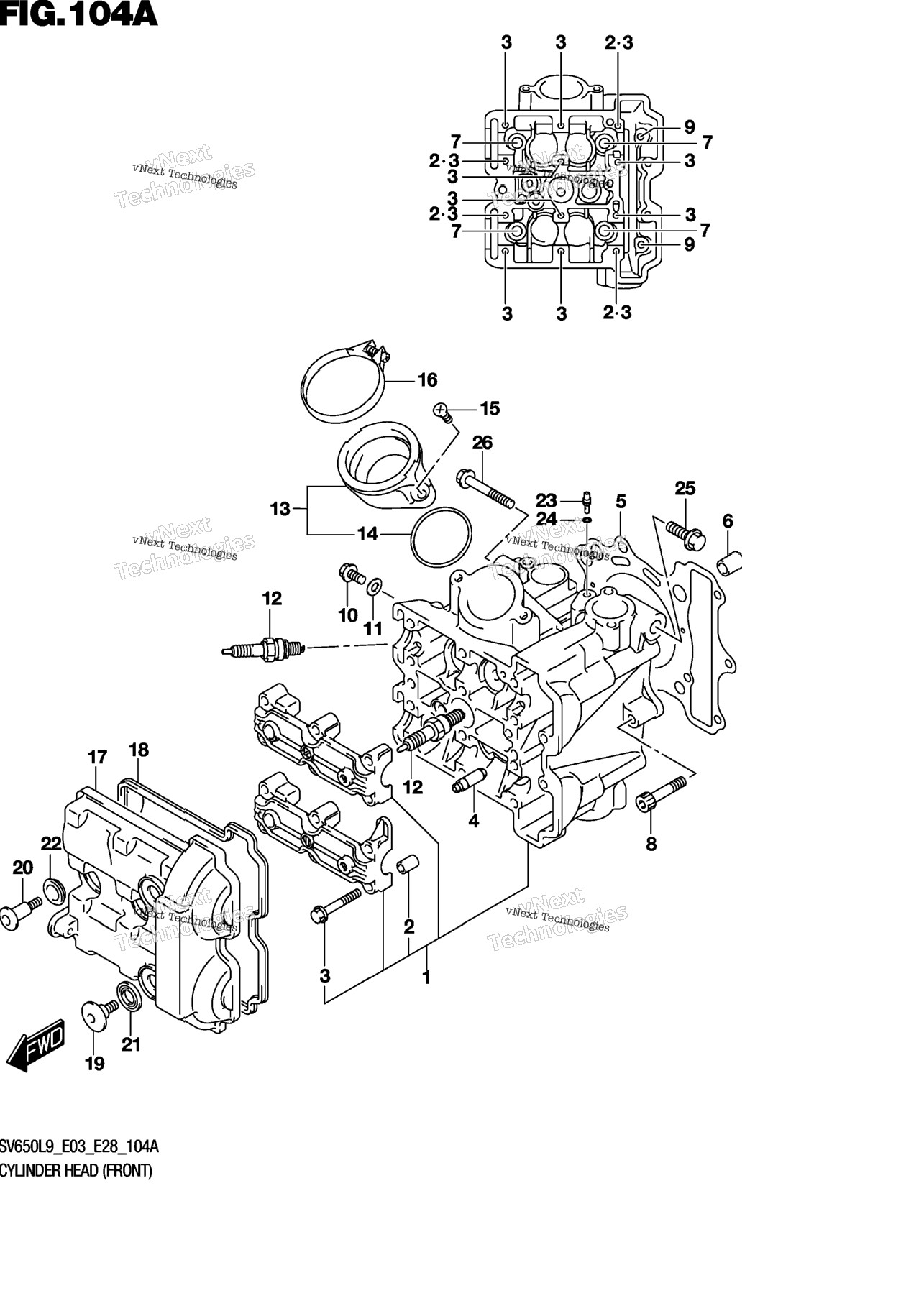 Cylinder Head (Front)