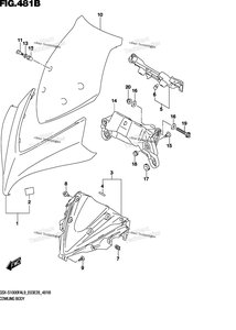 Cowling Body (Gsx-S1000fal9 E28)