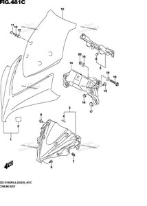 Cowling Body (Gsx-S1000fal9 E33)