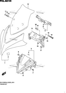 Cowling Body (Gsx-S1000fzal9 E28)