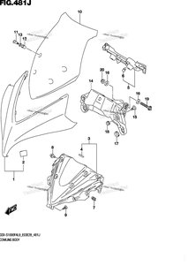 Cowling Body (Gsx-S1000fzal9 E33)