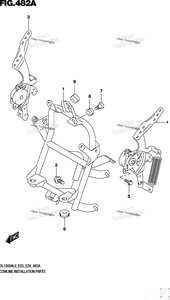 Нажмите для увеличения Cowling Installation Parts