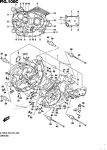 Нажмите для увеличения Crankcase (Vl1500tl9 E03)