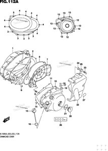 Нажмите для увеличения Crankcase Cover (Vl1500bl9 E03)