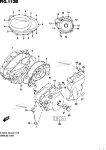 Нажмите для увеличения Crankcase Cover (Vl1500bl9 E33)