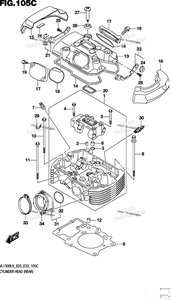 Нажмите для увеличения Cylinder Head (Rear) (Vl1500tl9 E03)