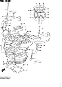Нажмите для увеличения Cylinder Head (Rear) (Vl800tl8 E03)