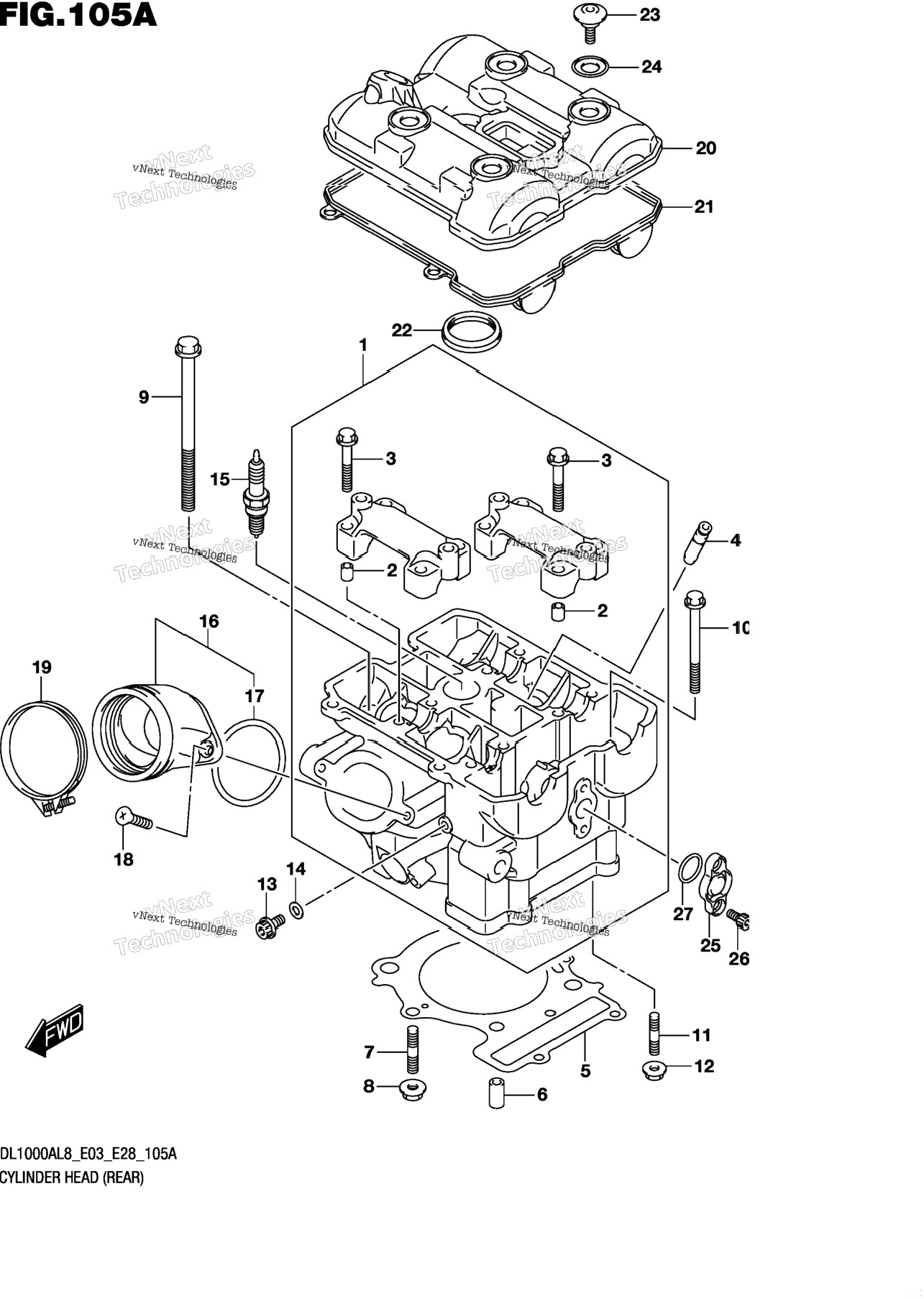 Cylinder Head (Rear)