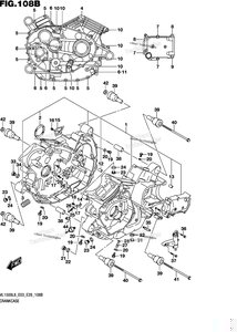 Нажмите для увеличения Crankcase (Vl1500bl8 E28)