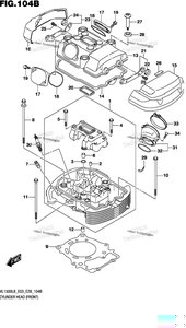 Нажмите для увеличения Cylinder Head (Front) (Vl1500bl8 E28)