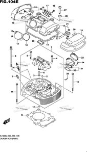 Нажмите для увеличения Cylinder Head (Front) (Vl1500tl8 E03)