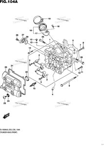 Нажмите для увеличения Cylinder Head (Front)