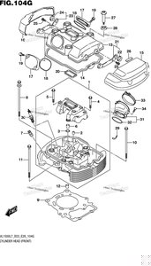 Нажмите для увеличения Cylinder Head (Front) (Vl1500tl7 E33)