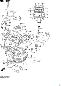 Нажмите для увеличения Cylinder Head (Rear) (Vl800tl7 E33)
