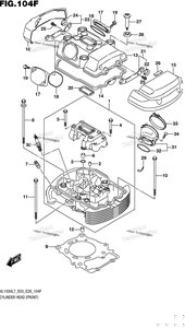 Нажмите для увеличения Cylinder Head (Front) (Vl1500tl7 E28)
