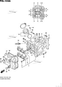 Нажмите для увеличения Cylinder Head (Front)