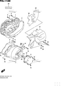 Нажмите для увеличения Crankcase Cover (Vzr1800bzl7 E33)