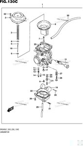 Нажмите для увеличения Carburetor (Dr200sl7 E33)