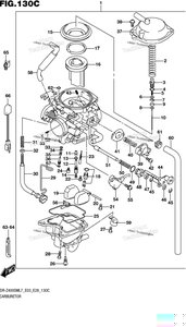 Нажмите для увеличения Carburetor (Dr-Z400sml7 E33)