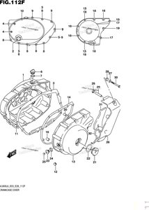 Crankcase Cover (Vl800tl6 E33)