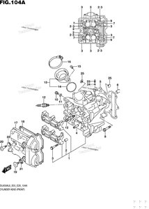 Нажмите для увеличения Cylinder Head (Front)