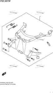 Center Stand Set (Optional)