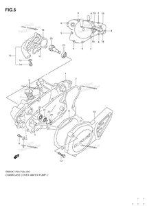 Crankcase Cover- Water Pump