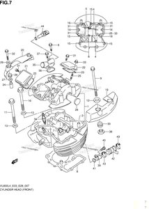 Нажмите для увеличения Cylinder Head (Front) (Vl800cl4 E33)
