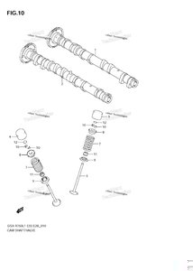 Нажмите для увеличения Cam Shaft/Valve
