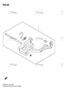 Center Stand Set (Optional)