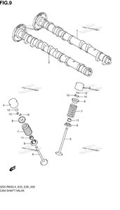 Нажмите для увеличения Cam Shaft/Valve