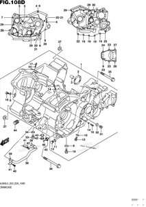 Crankcase (Vl800tl5 E28)