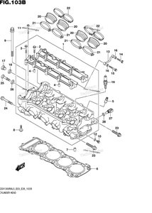 Нажмите для увеличения Cylinder Head (Gsx1300ral5 E28)