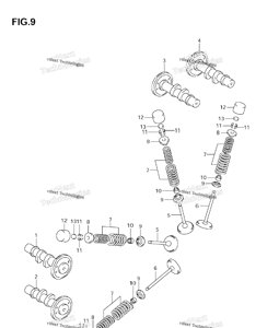 Нажмите для увеличения Camshaft / Valve