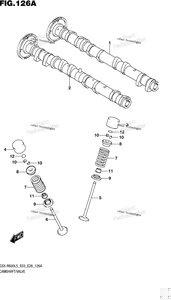 Нажмите для увеличения Cam Shaft/Valve