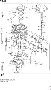 Нажмите для увеличения Carburetor (Dr-Z400sl4 E28)