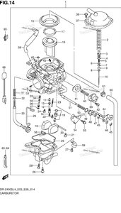 Нажмите для увеличения Carburetor (Dr-Z400sl4 E33)