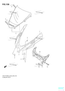 Нажмите для увеличения Cowling Body (Gsx-R1000l3 E03)
