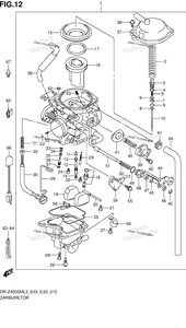Нажмите для увеличения Carburetor (Dr-Z400sml3 E03)