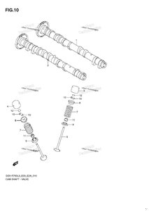 Нажмите для увеличения Cam Shaft - Valve