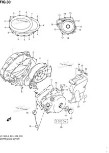 Нажмите для увеличения Crankcase Cover (Vl1500bl4 E28)