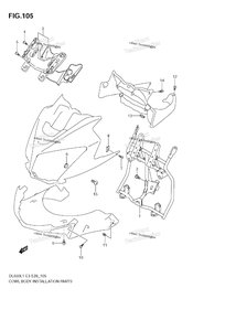Нажмите для увеличения Cowl Body Installation Parts