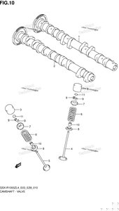 Нажмите для увеличения Camshaft - Valve