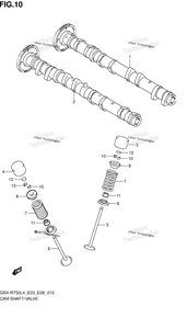 Нажмите для увеличения Cam Shaft/Valve