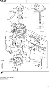 Нажмите для увеличения Carburetor (Dr-Z400sl3 E28)