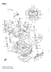 Нажмите для увеличения Cylinder Head (Front)
