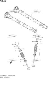 Нажмите для увеличения Camshaft/Valve