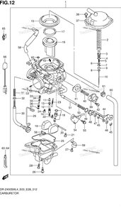 Нажмите для увеличения Carburetor (Dr-Z400sml4 E03)