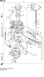 Нажмите для увеличения Carburetor (Dr-Z400sml4 E28)