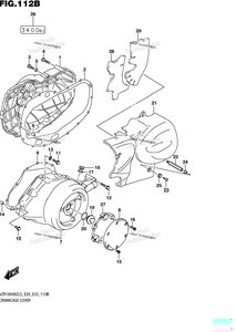 Нажмите для увеличения Crankcase Cover (Vzr1800bzl5 E33)